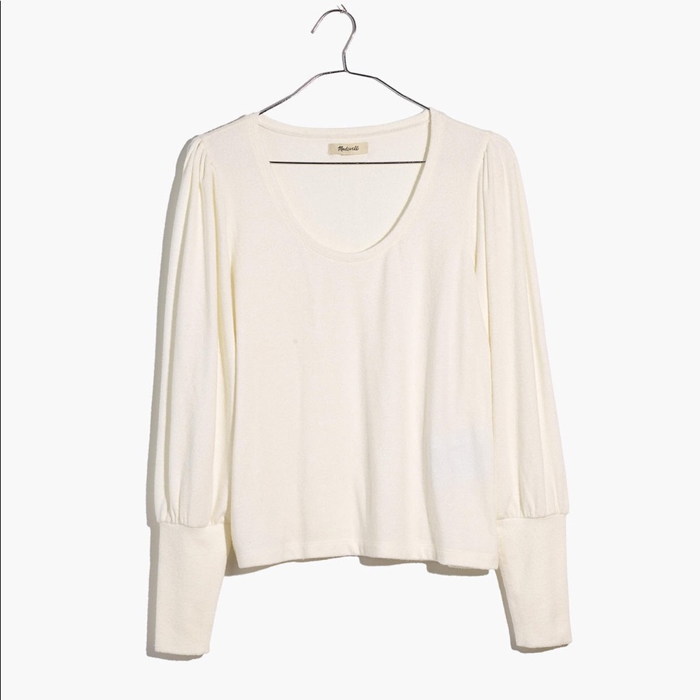 madewell puff sleeve top